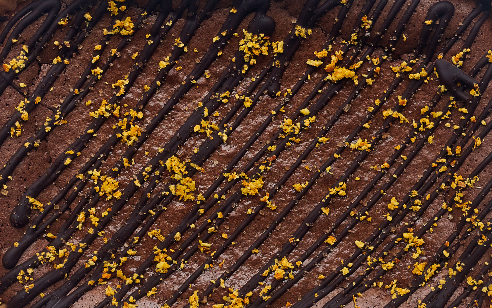 Scrooge Chocolate Orange Brownie
