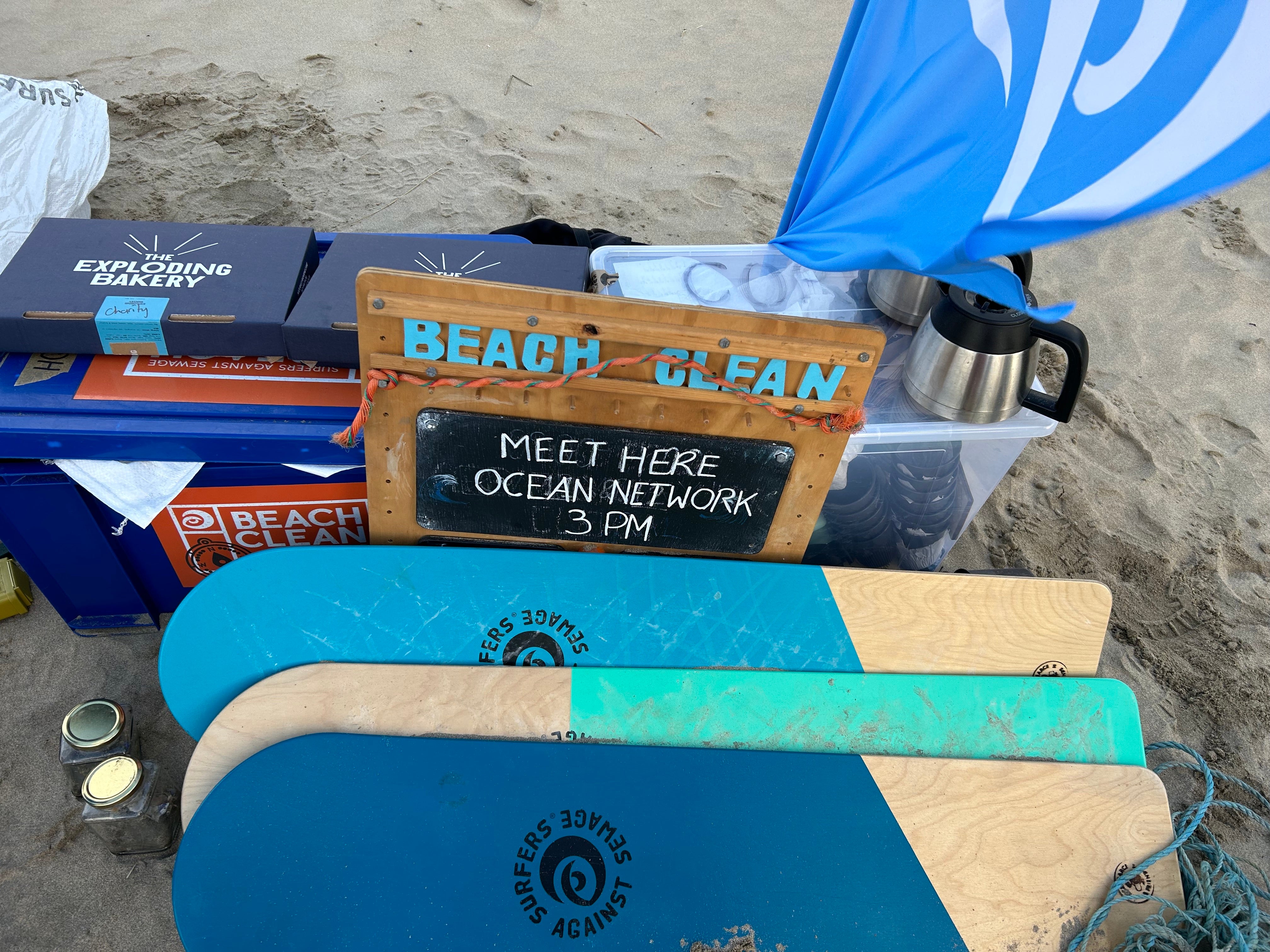 Exploding Bakery Unites With Surfers Against Sewage