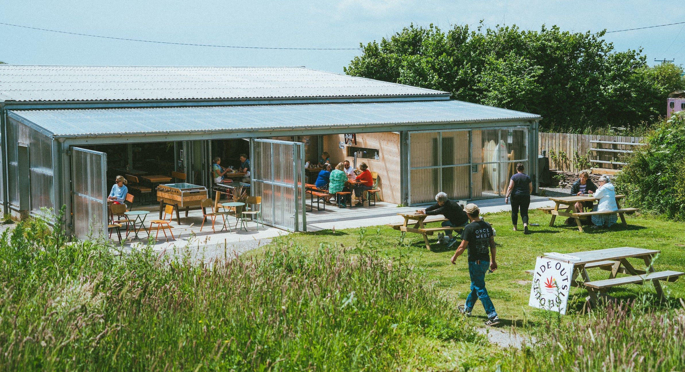 Find our cakes at Outside Cafe, in Devon