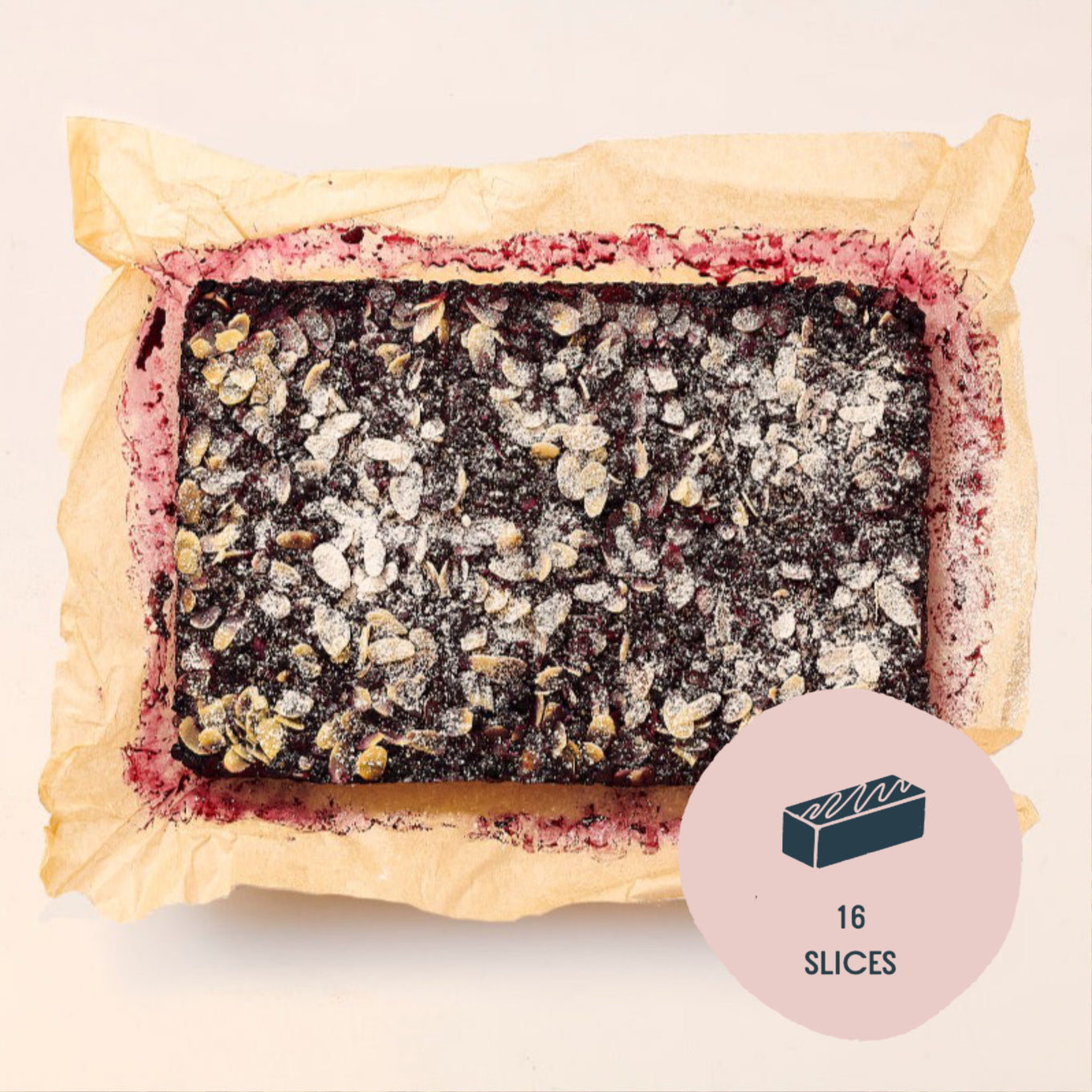 Blackcurrant Frangipane Traybake