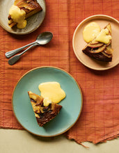 Toffee Apple From Bake it Easy. Plated and photographed from above.