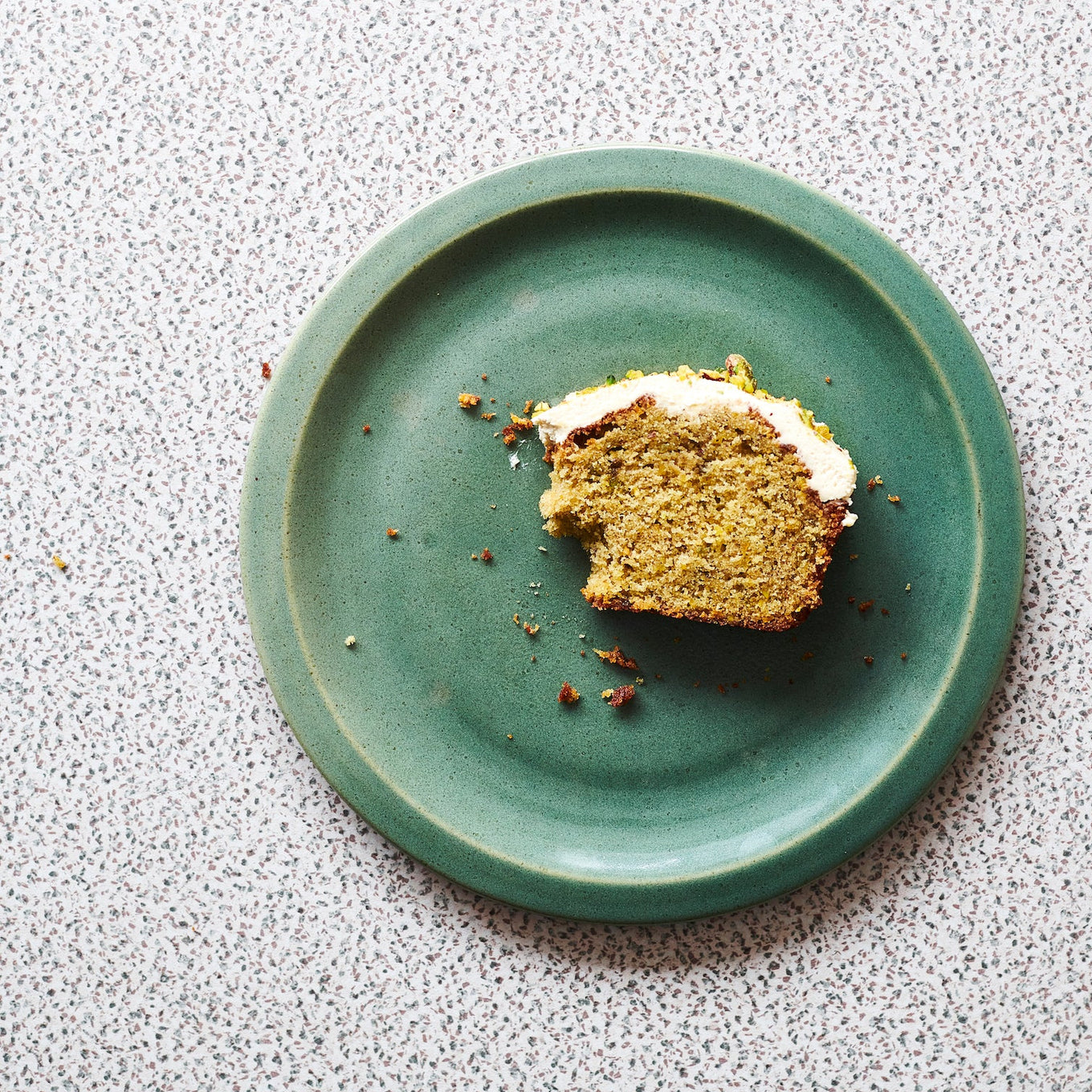 Cardamom, Olive Oil & Pistachio Loaf