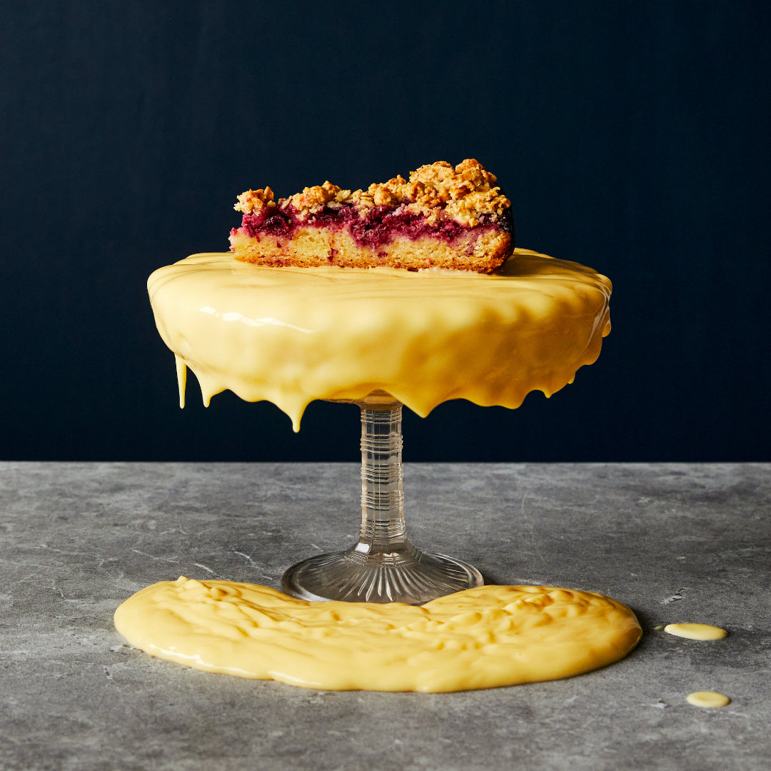 Cherry Crumble Cake