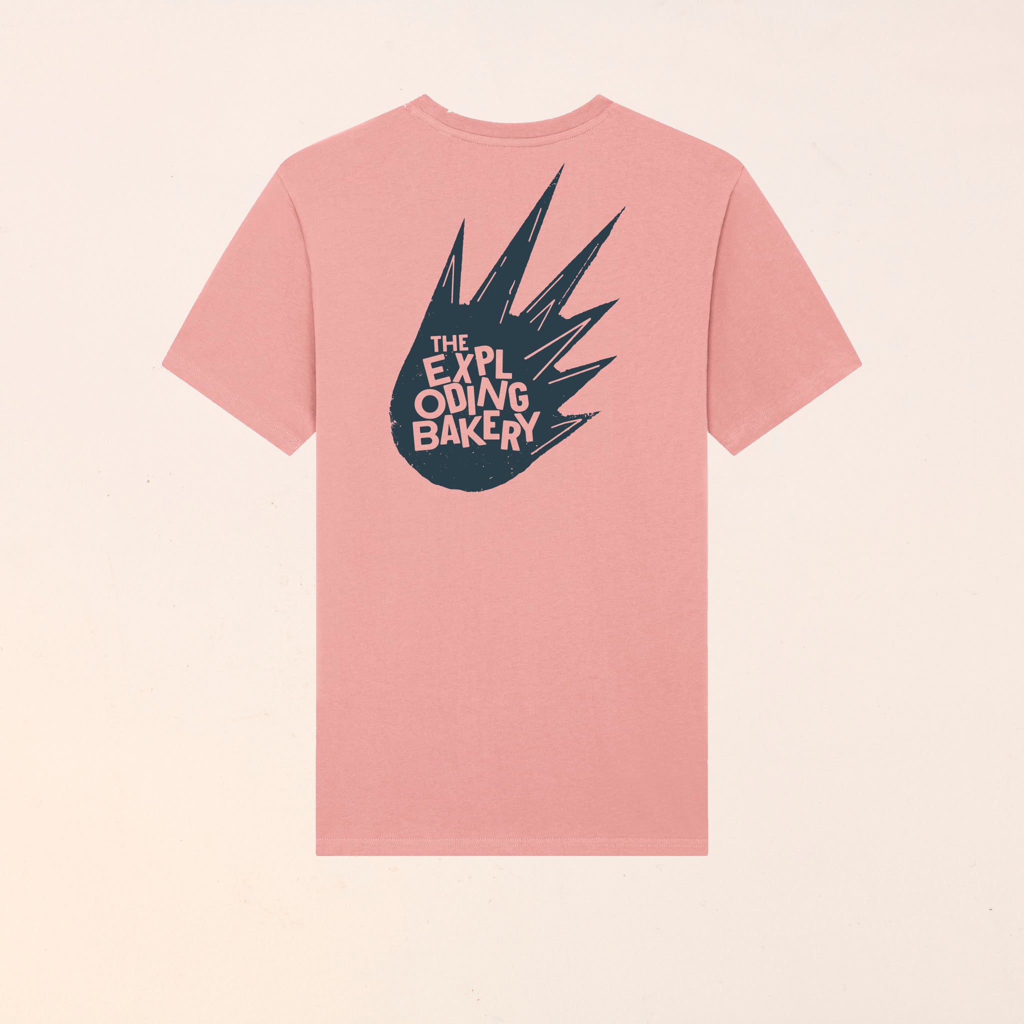 Exploding Bakery Pink T-Shirt Back