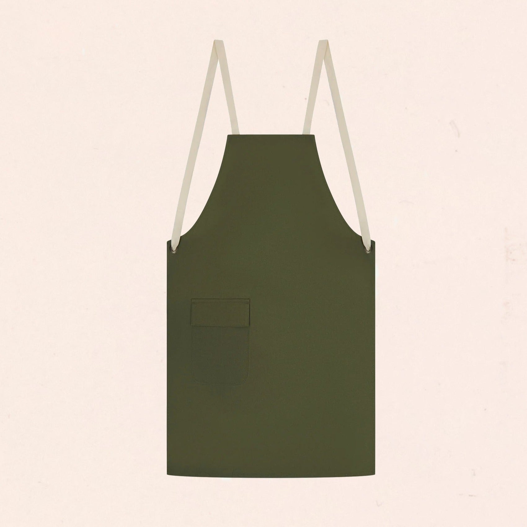 Uskees Coriander Green Apron Front