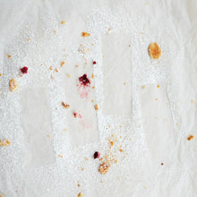 Icing sugar dusted on a table.