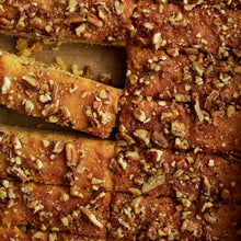 Exploding Bakery Orange Almond & Pecan Traybake.