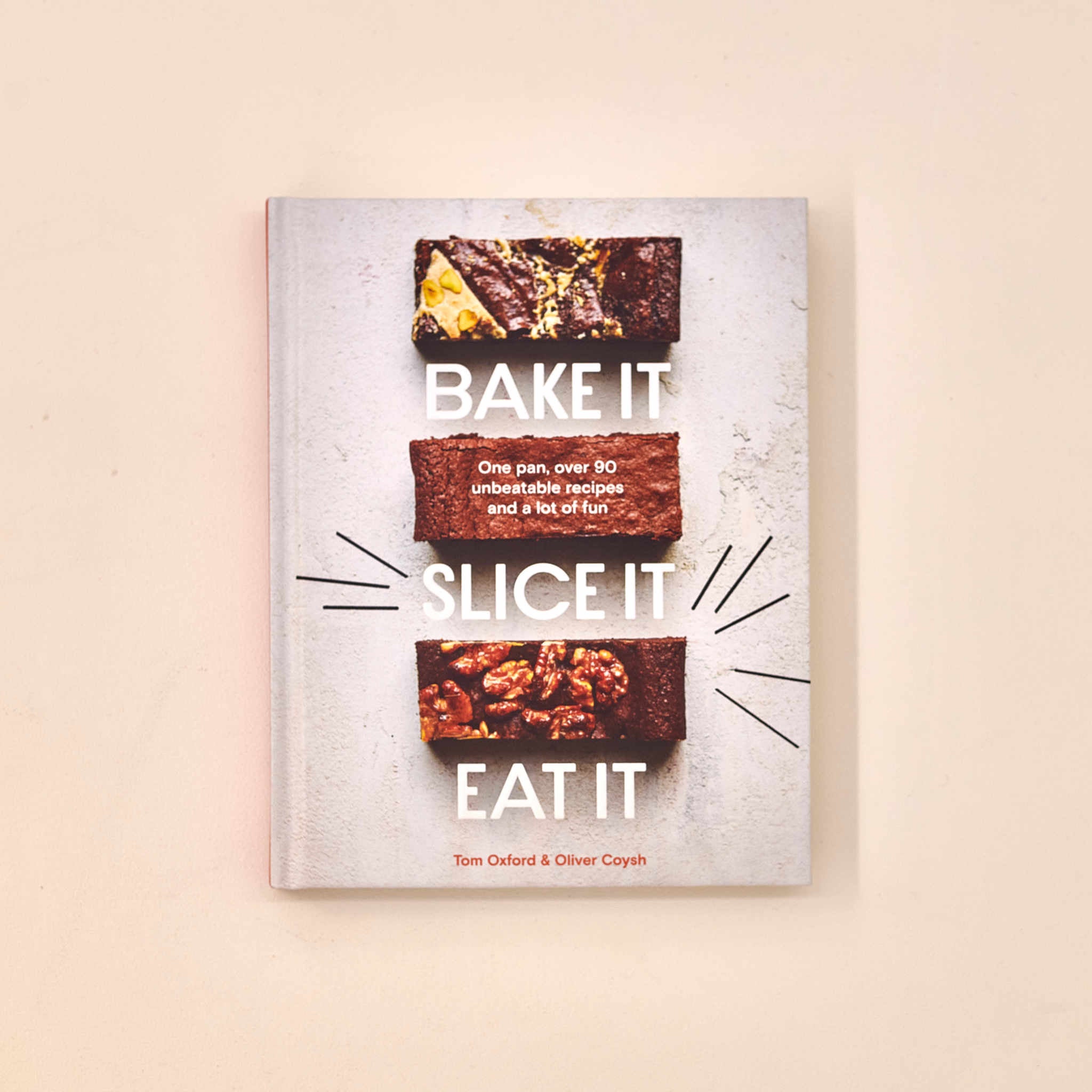 Further Away Angle Of Frontal View of Exploding Bakery Bake It Slice it Eat It Baking Book