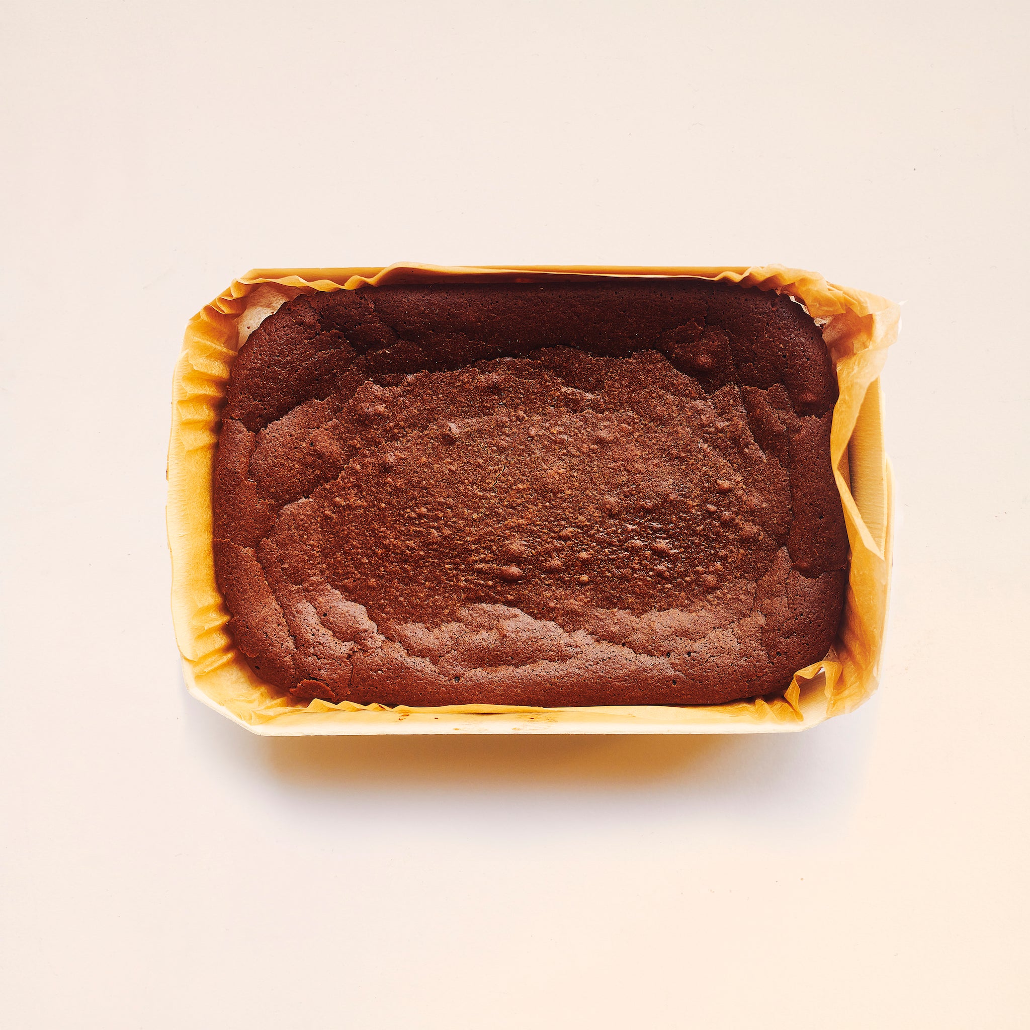 Photo from above of The Exploding Brownie