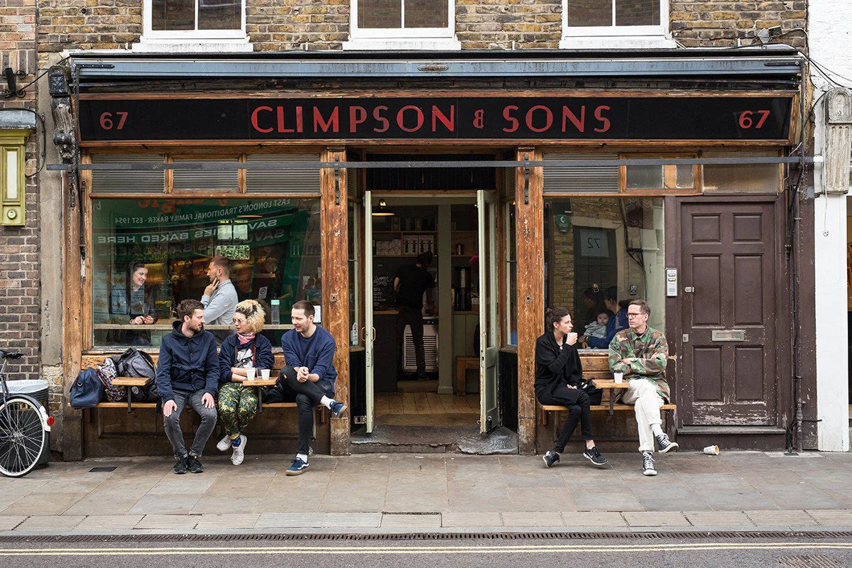 Climpson & Sons Cafe outside
