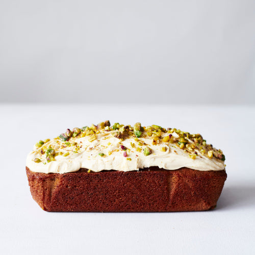 Cardamom, Olive Oil & Pistachio Loaf
