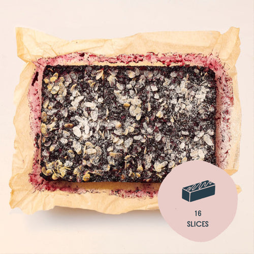 Blackcurrant Frangipane Traybake