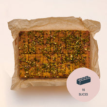 Lemon Polenta & Pistachio Traybake