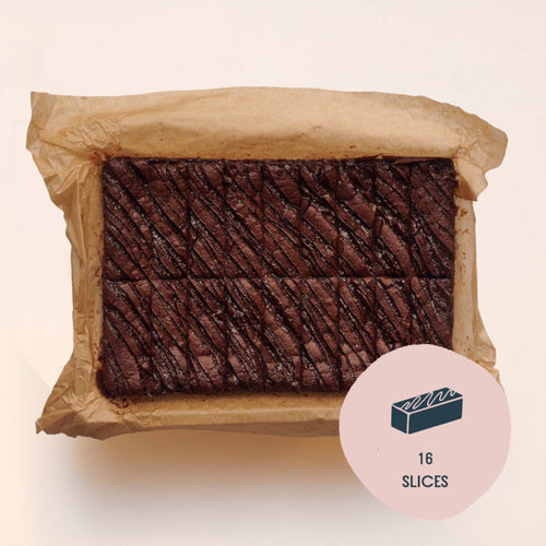 Salted Caramel Brownie Traybake