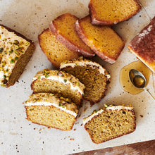 Cardamom, Olive Oil & Pistachio Loaf