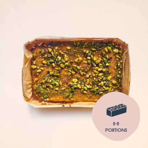 Lemon Polenta & Pistachio Cake
