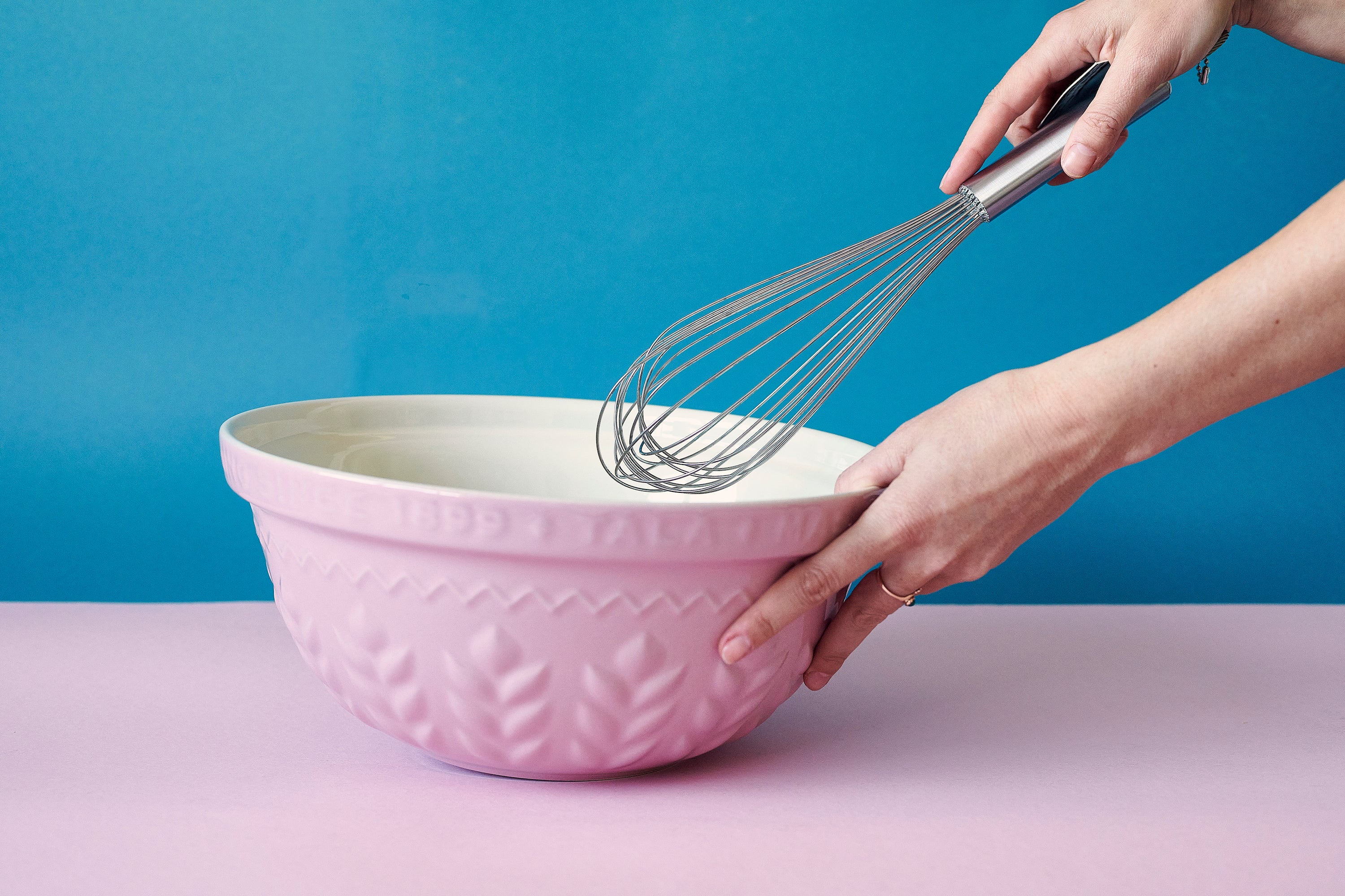 Exploding Bakery Pastel Pink Mixing Bowl 
