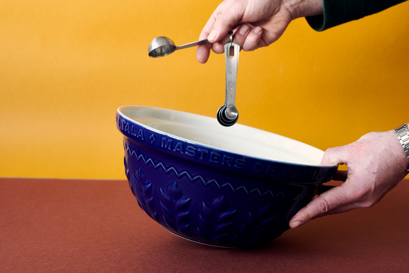 Exploding Bakery Navy Blue Mixing Bowl 