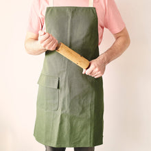 Uskees Cotton Canvas Apron Coriander Green