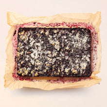 Blackcurrant Traybake From Above