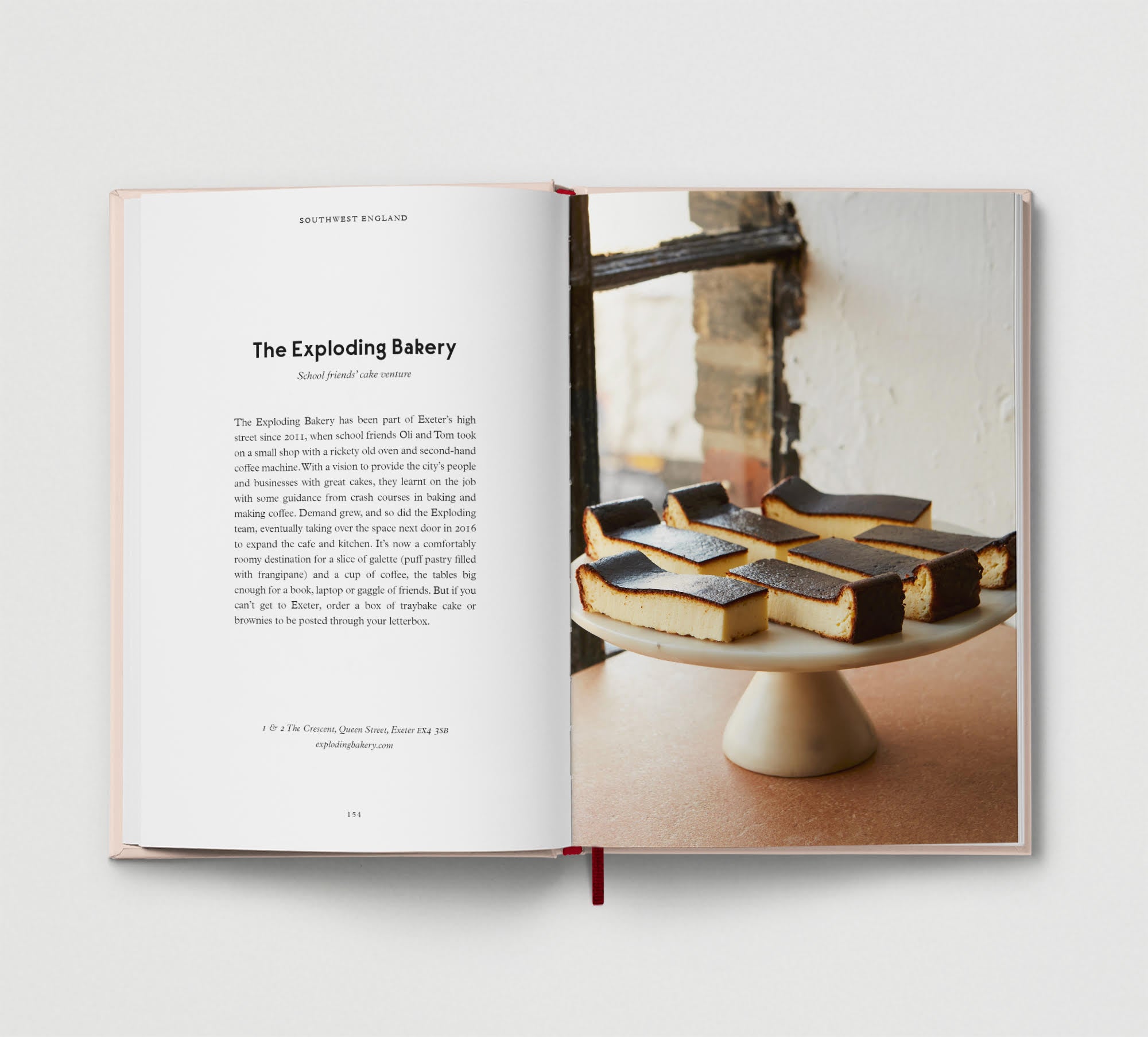 Exploding Bakery Page In Britain's Best Bakeries Book