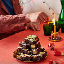 Exploding Bakery Christmas Amaretti Letterbox Brownie