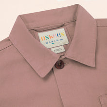 Uskees Heavy Cotton Buttoned Overshirt - Dusty Pink