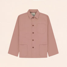 Uskees Heavy Cotton Buttoned Overshirt - Dusty Pink