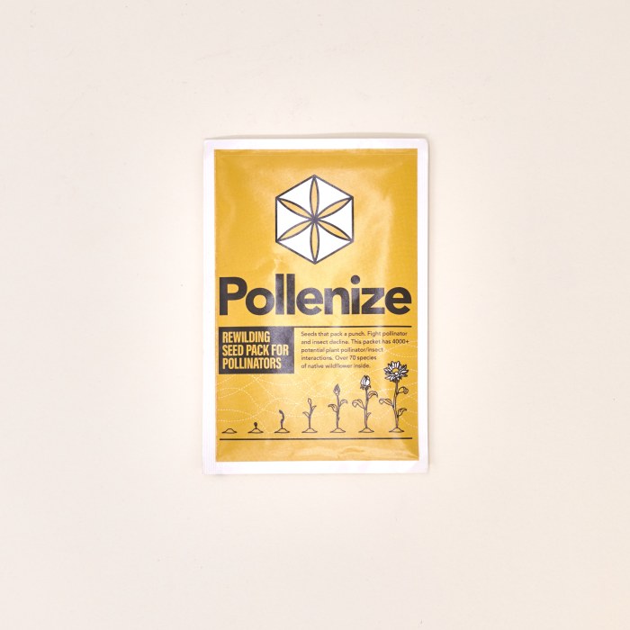 Pollenize Seed Pack.