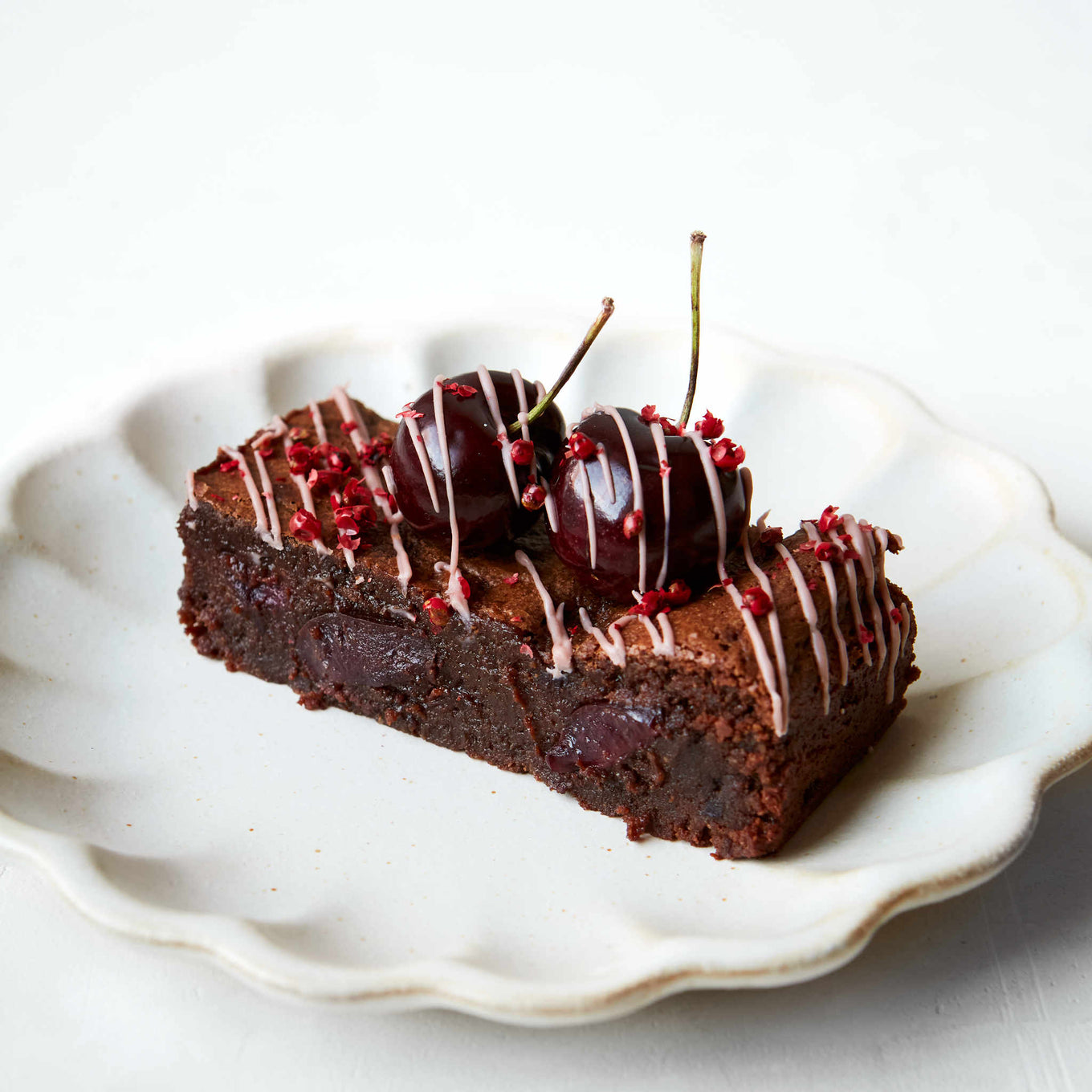 Slice Of Cake On A Plate