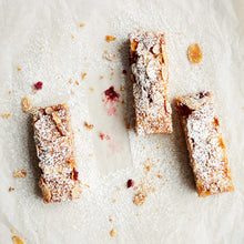 Shot Of Cakes Covered In Icing Sugar